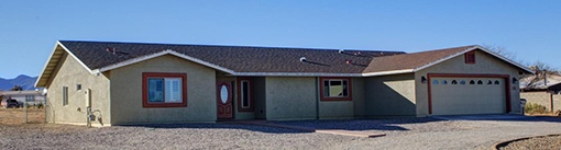 Isaacson Custom Home 2012 built near Ramsey Road, hereford, AZ.